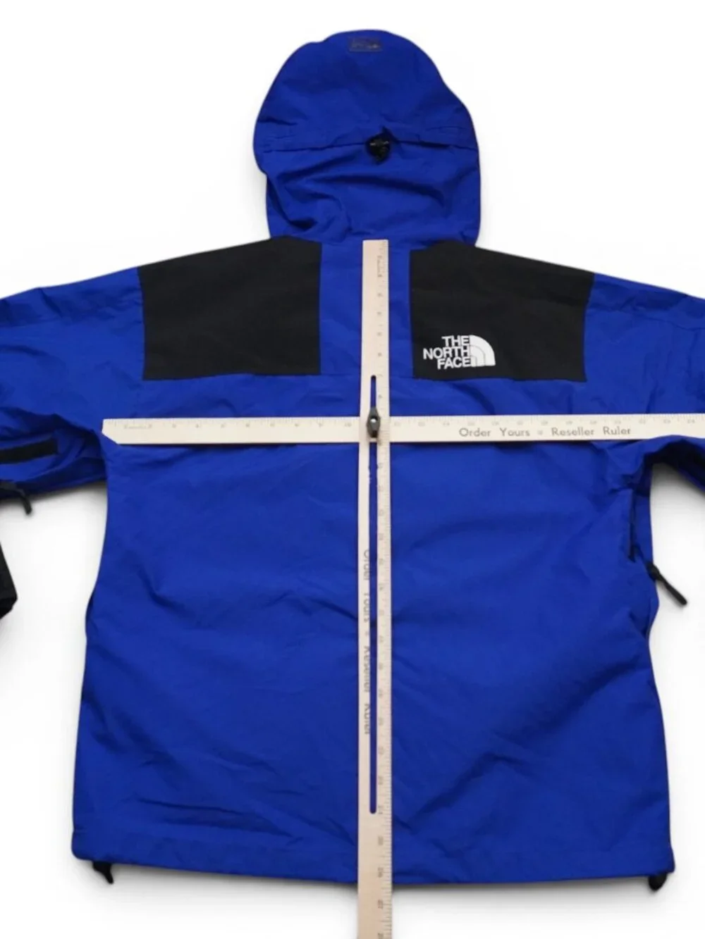 Vintage 90s The North Face Gore-Tex Mountain Light Hooded Jacket Men Small Blue